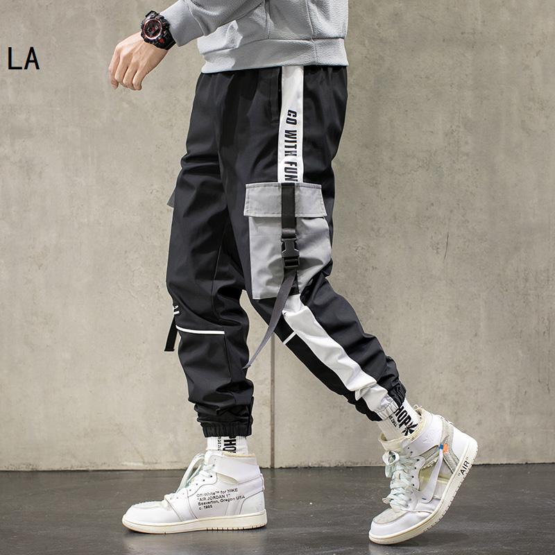 black joggers streetwear