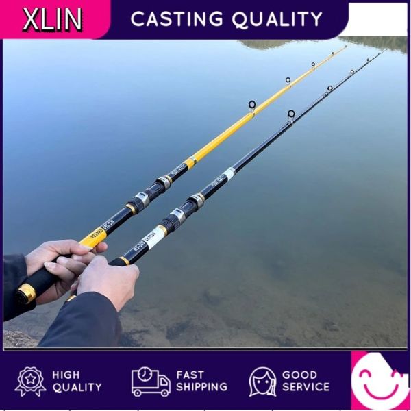 2.1m 2.4m 2.7m 3.0m 3.6m Carbon Fiber Telescopic Fishing Rod Portable  Spinning Rod and Spinning Reels Multifunction set
