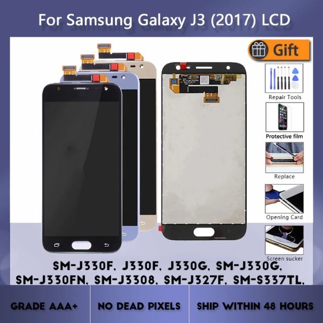 Original 5 0 Lcd For Samsung Galaxy J3 17 J330 J330f Pro Lcd Display Replacment For Galaxy J3 Pro Touch Screen Assembly