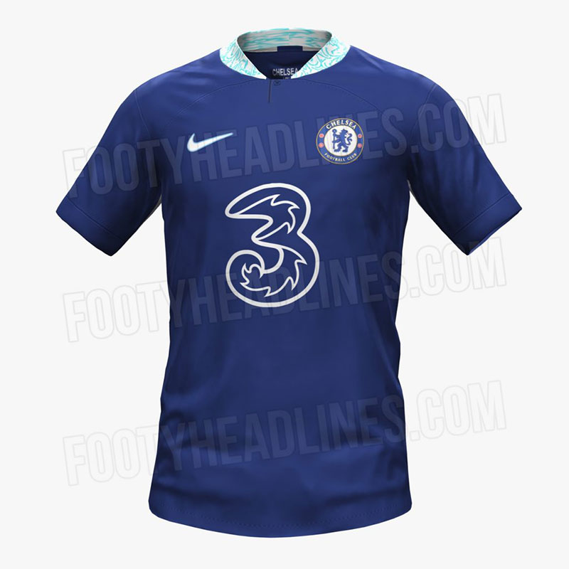 Chelsea 2022 2023 Home Soccer Jersey CFC 22 23 football shirt 