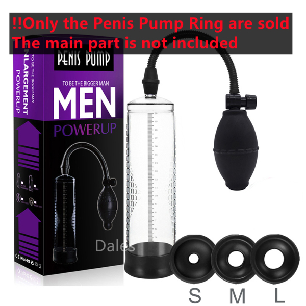 1 Piece Silicone Seal Groove Ring for Penis Pump Sex Toys Men