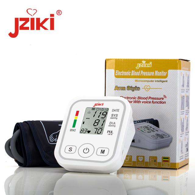 Monitor de Presión Arterial Digital ZK-B869 para Brazo Superior, Monitor de Presión  Arterial de JZIKI