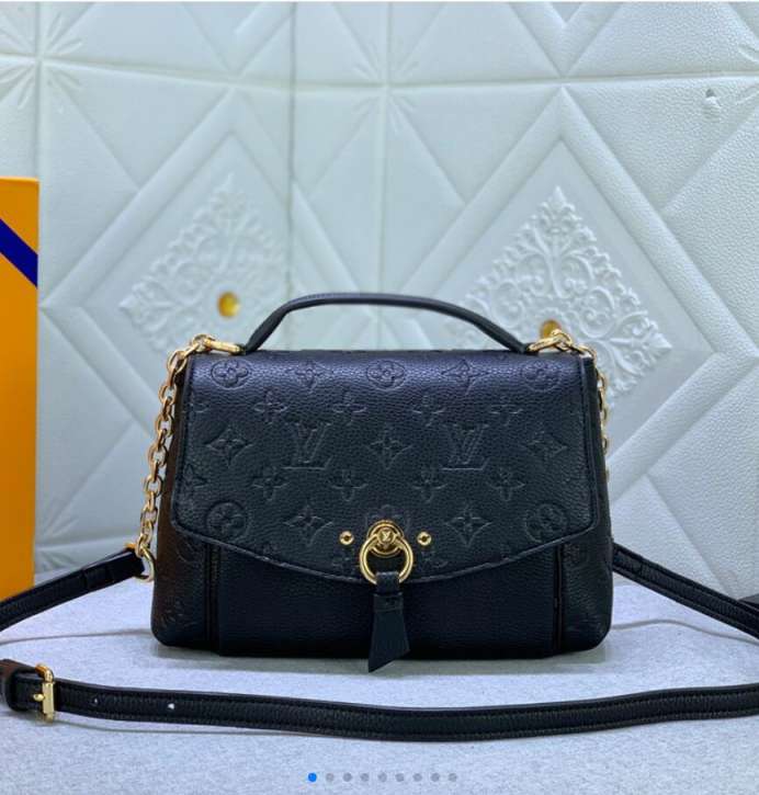 LV fashion handbag 2022 new trend Blanche BB handbag flip Monogram