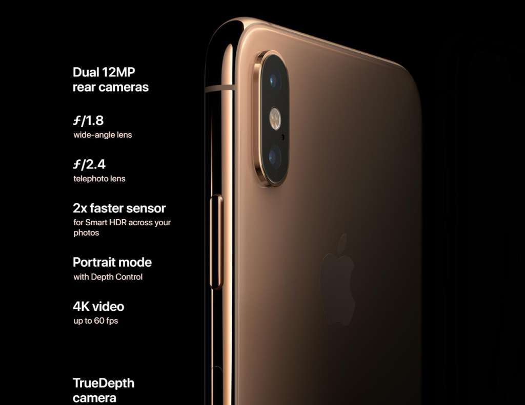 Original Unlocked Apple iphone XS iphone XS MAX 4G LTE 4G RAM 64gb/256gb ROM A12 Bionic Chip IOS12 IPHONE XS 2658mAh