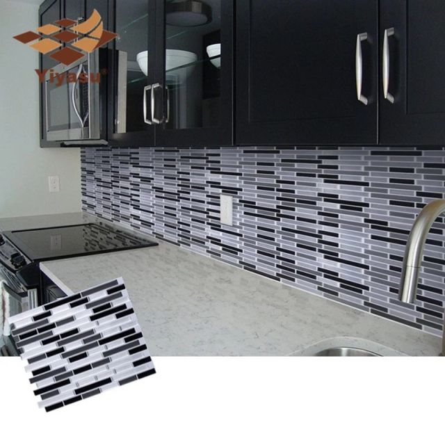 Peel & Stick Wall Tile Self Adhesive Epoxy Resin 3D Mosaic Sticker for  Kitchen Backsplash - China 3D Mosaic Sticker, Epoxy Resin 3D Mosaic Sticker