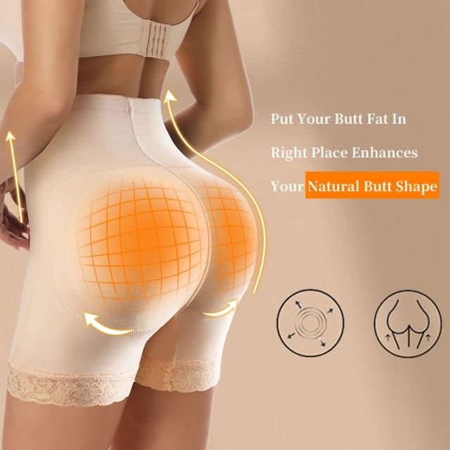Butt Lifter Tummy Control Body Shapewear Hip Enhancer Shaper Panties  Seamless Shaping Underwear Sexy Fake Butt Padded Panties