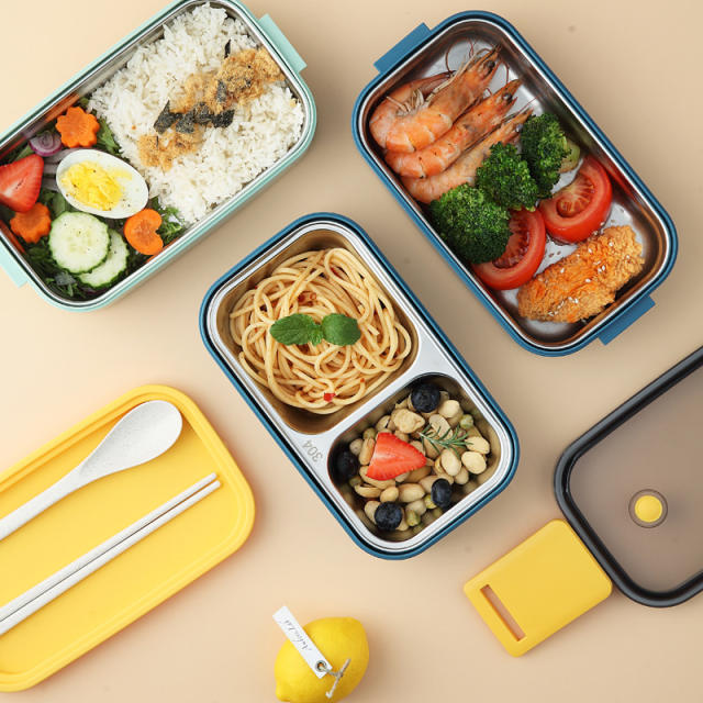 Student Office Worker Microwave Hermetic Bento Box Lunch Box 2