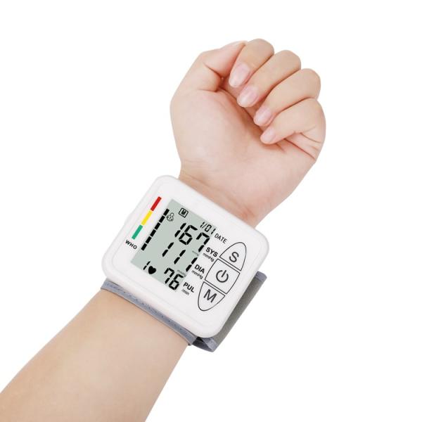 Automatic Wrist Digital Blood Pressure Monitor Tonometer Meter for