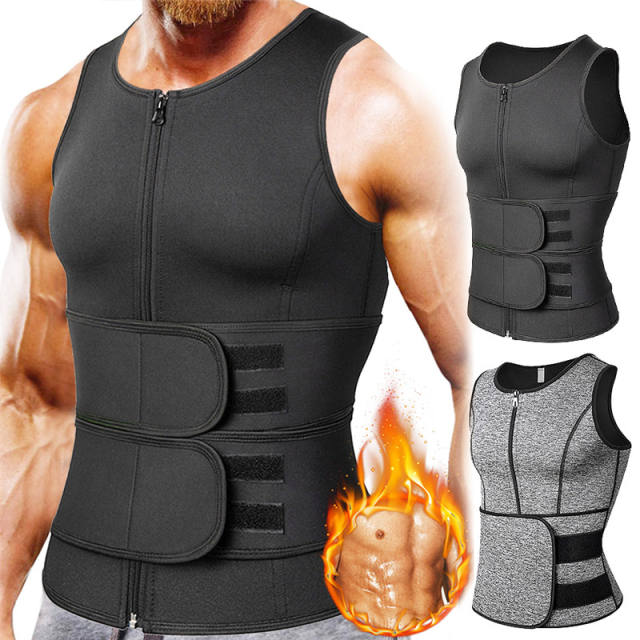 OSS - Men's Waist Trainer Vest - Neoprene Slimming Corset Body