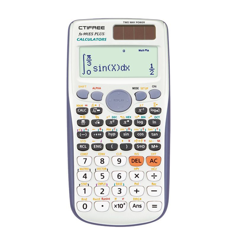 FX 991ES PLUS Scientific Calculator Dual Power With Calculadora