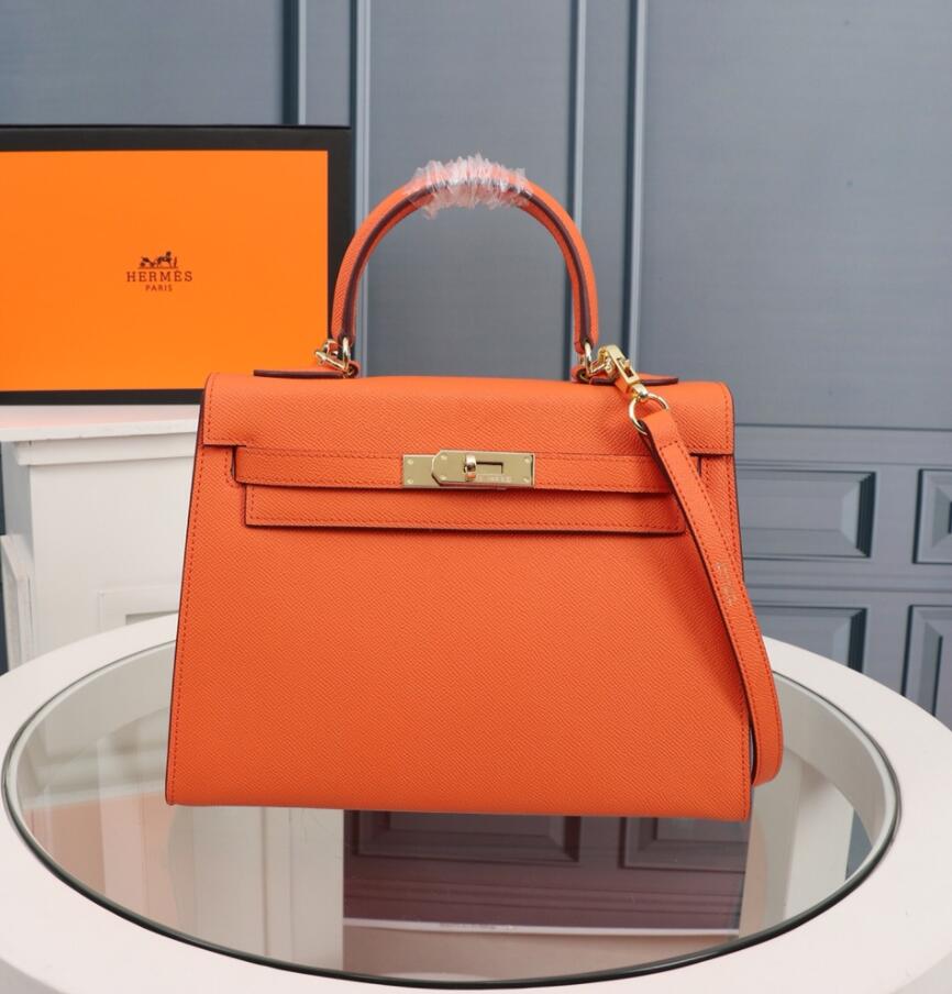 Hermes 2025 Kelly Bag - Exquisite Gold/Silver Buckles, Palm Hermes 2025 Kelly Bag - Exquisite Gold/Silver Buckles, Palm