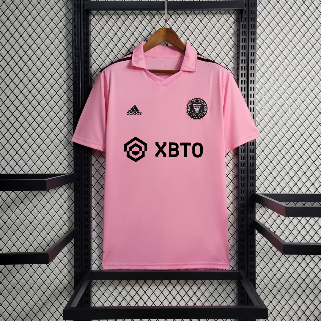 2023 2024 Inter Miami CF MESSI Soccer Jerseys 23 24 Home Pink