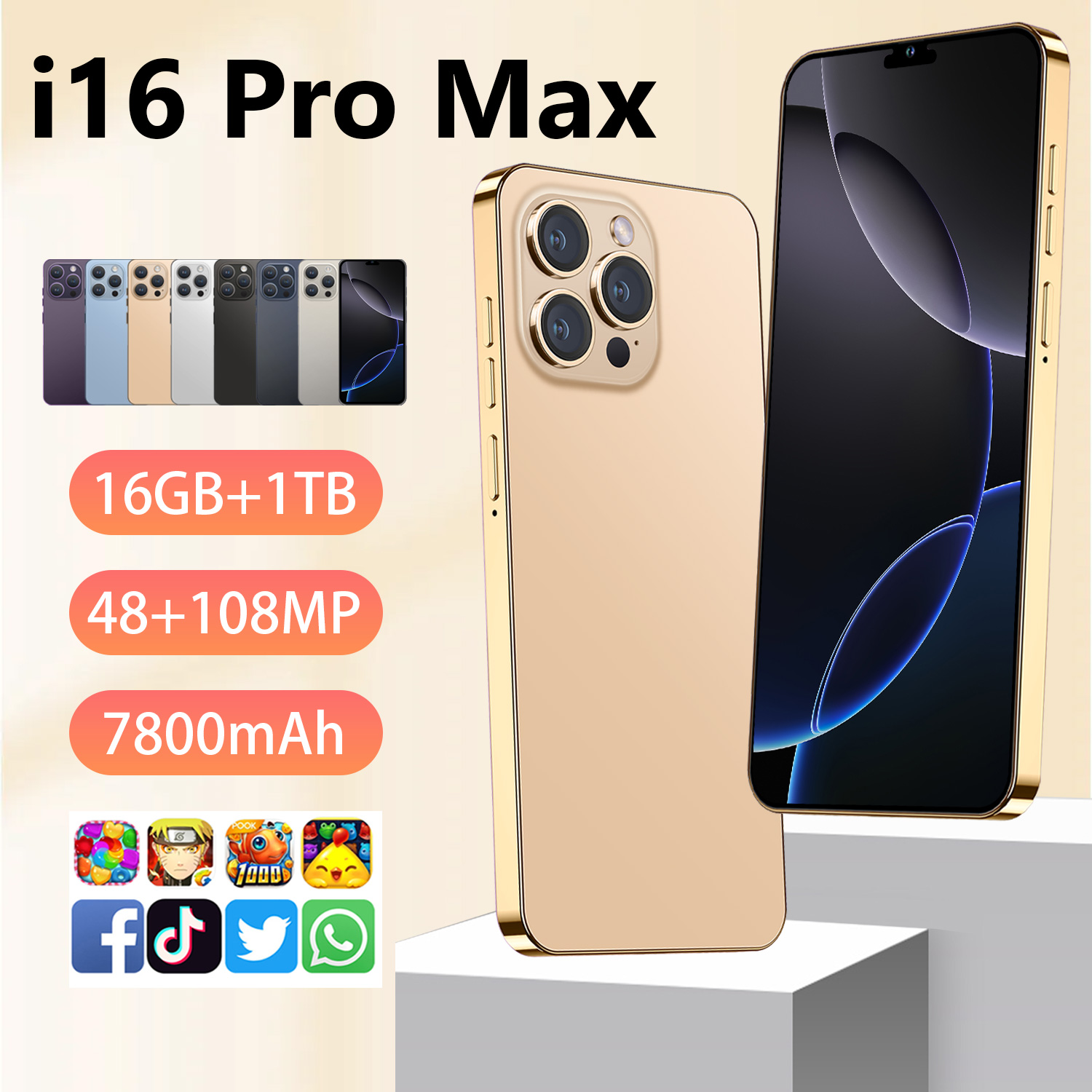 【Hayashi】i11 Pro Max Android Android version of iPhone 11 Pro max - Naija mart
