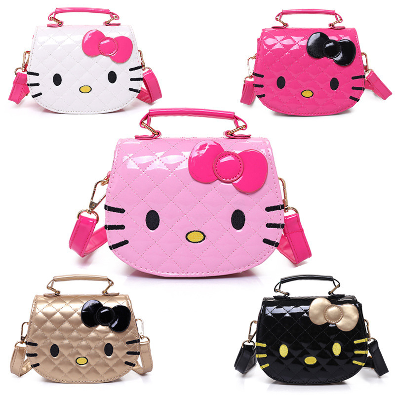 New Cute Mini Bag Children Hello Kitty Handbag For Women Cartoon