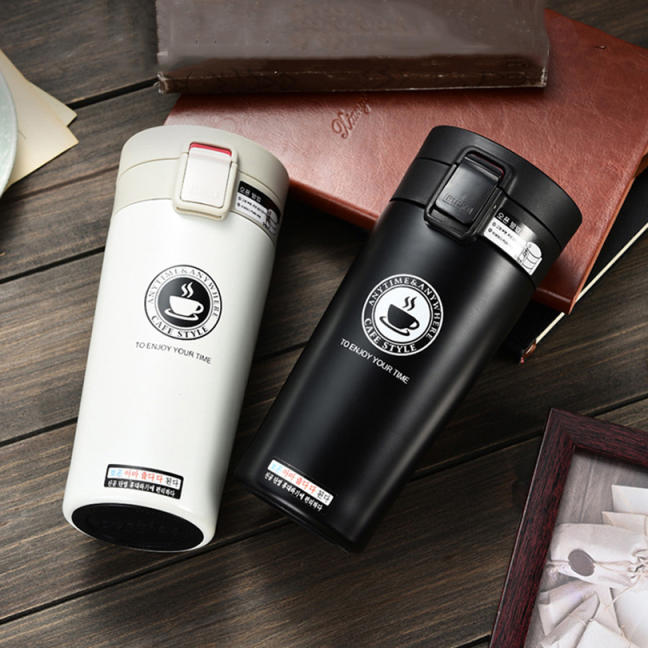Premium Travel Coffee Mug Stainless Steel Thermos