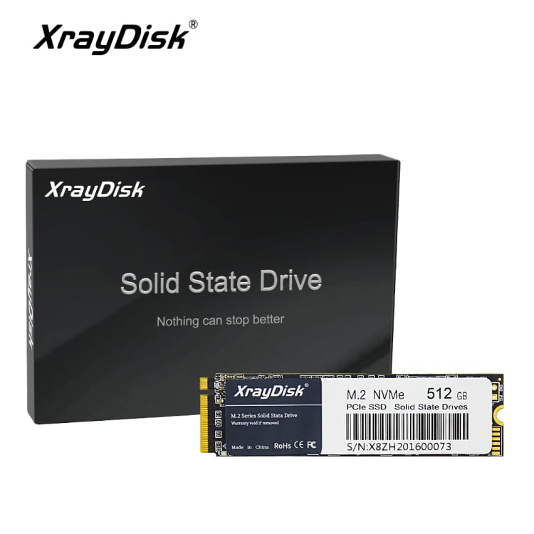 XrayDisk M.2 SSD M2 256gb PCIe NVME 128GB 512GB Solid State Drive 