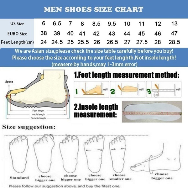 25.5 cm shoe size