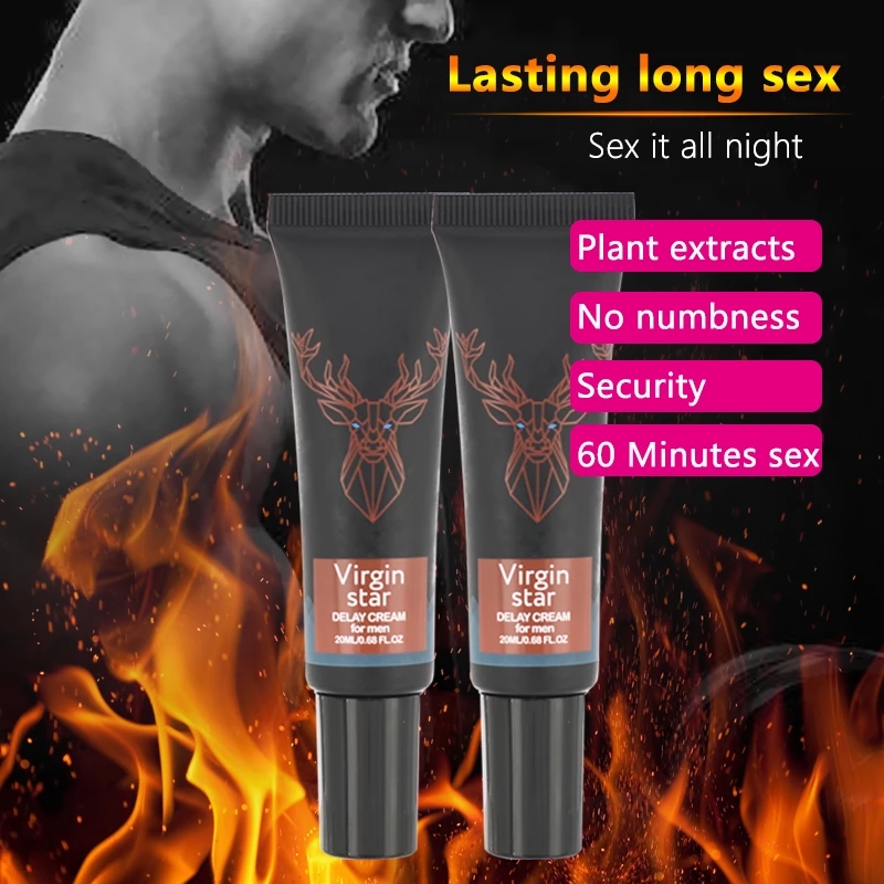 Men Sex Delay Cream Extended Time Sex Lube Oil Long Lasting