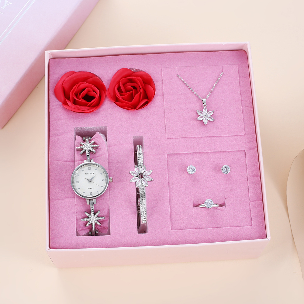 Buy Appolus Birthday Gifts For Women - Best Gift For Mom Wife Girlfriend  Anniversary Graduation Watch Necklace Earrings Gift Set Online at  desertcartINDIA