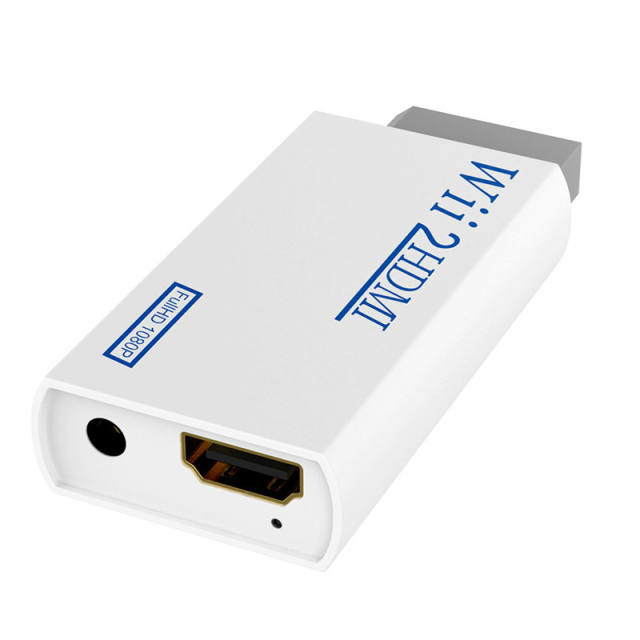 New Wii To HDMI Adapter Converter Support FullHD 720P 1080P 3.5mm Audio  Wii2HDMI Adapter for HDTV