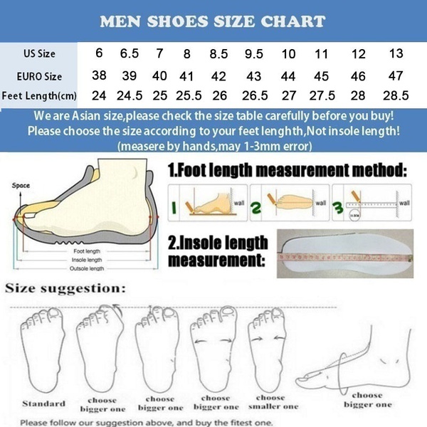 25.5 cm in euro shoe size