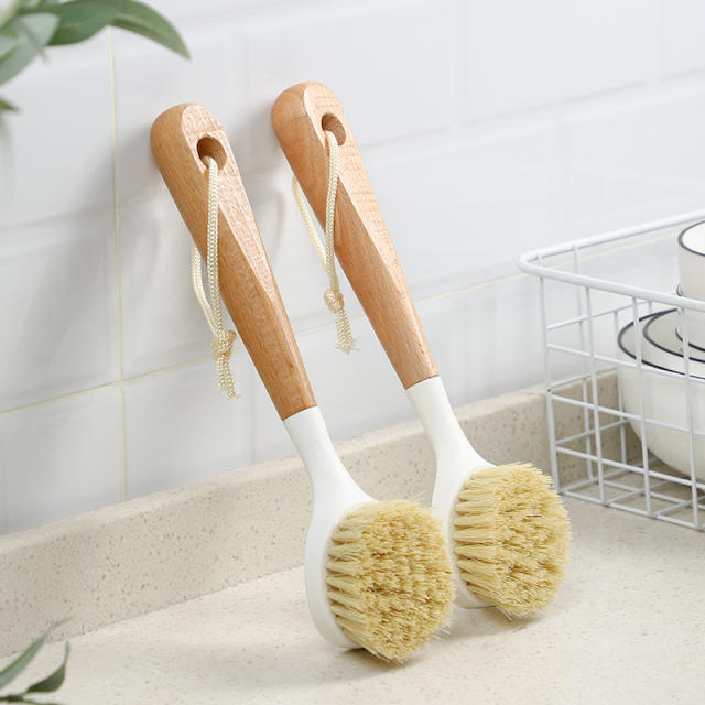 Handheld Kitchen Household Dishwashing Brush Pot Cleaning Tool