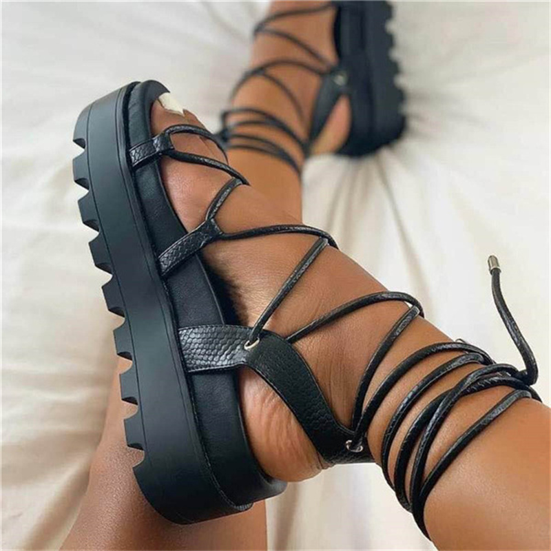 ♡QueenBB♡ Womens Open Toe Gladiator Cutout Caged Strappy Chunky High Heel Roman Back Zip Sandals 
