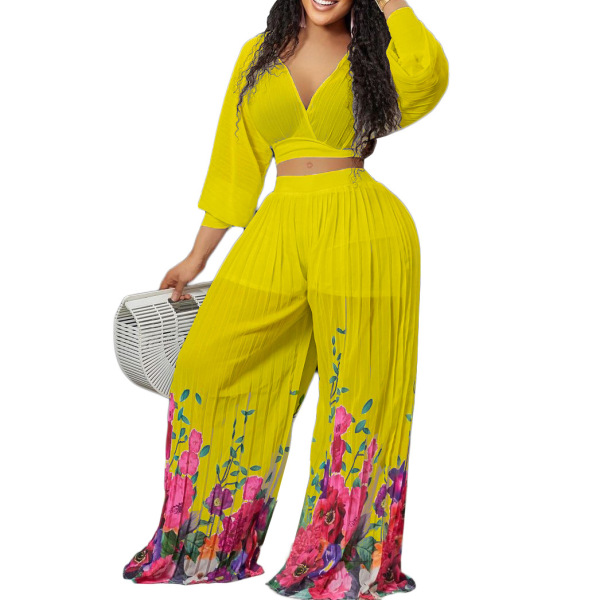 Dolman Sleeve Wide Leg Pant Set – Fashions By RoPuddles