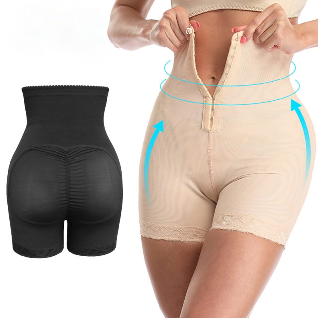 Plus Size Body Shaper Control Panties High Waist Trainer Pants