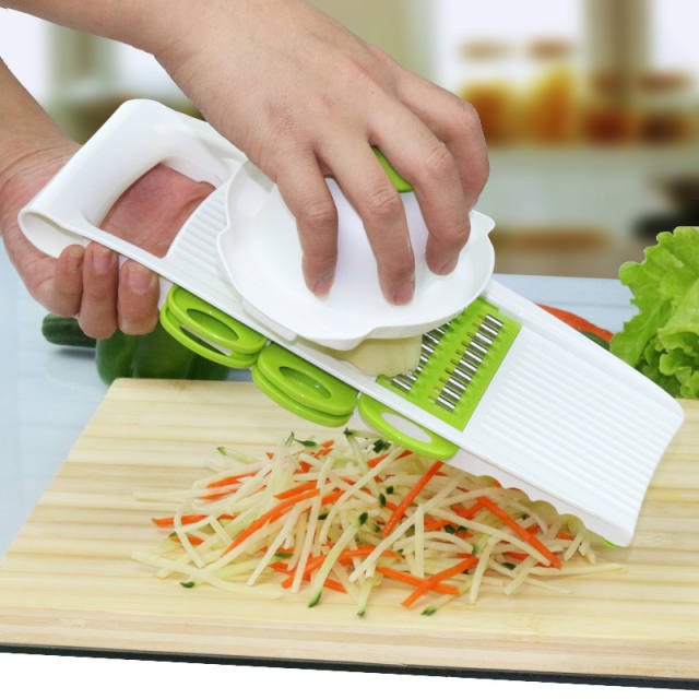 Vegetable Slicer Cutter Mandoline Grater Chopper Slicer, 5