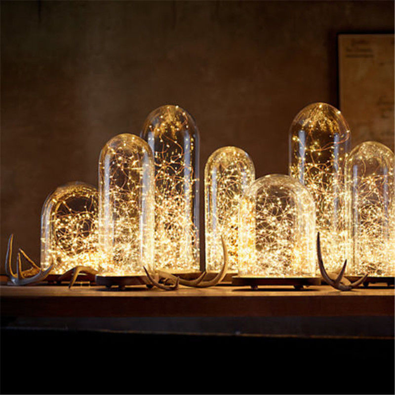20//30//50//100 LED String Fairy Lights Copper Wire Battery Powered Waterproof DIY