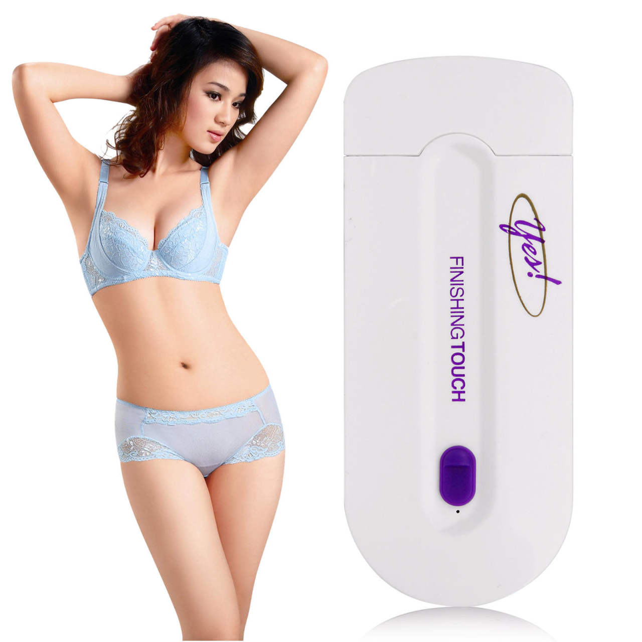 YES Finishing Touch Hair Remover Hair Remover Instant Pain With