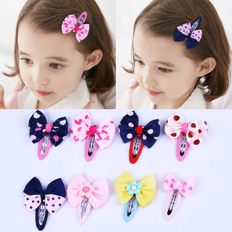 Hair Accessories Baby Girls Stretch Hair Clips Headwear Hair Pins Headband