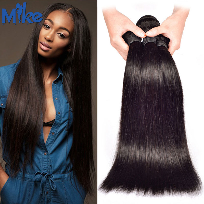 Buy Brazilian Human Hair Straight Hair 3 Pieces Mix Length 24 26