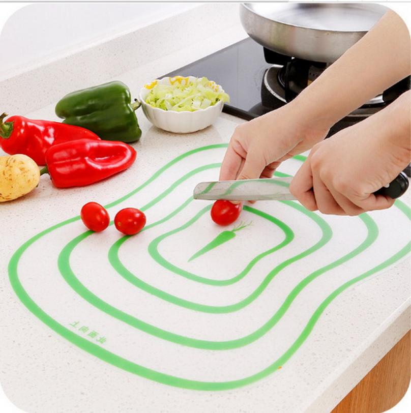 Kitchen Plastic Chopping Board Non-slip Frosted Cutting Board Tools  Accessories