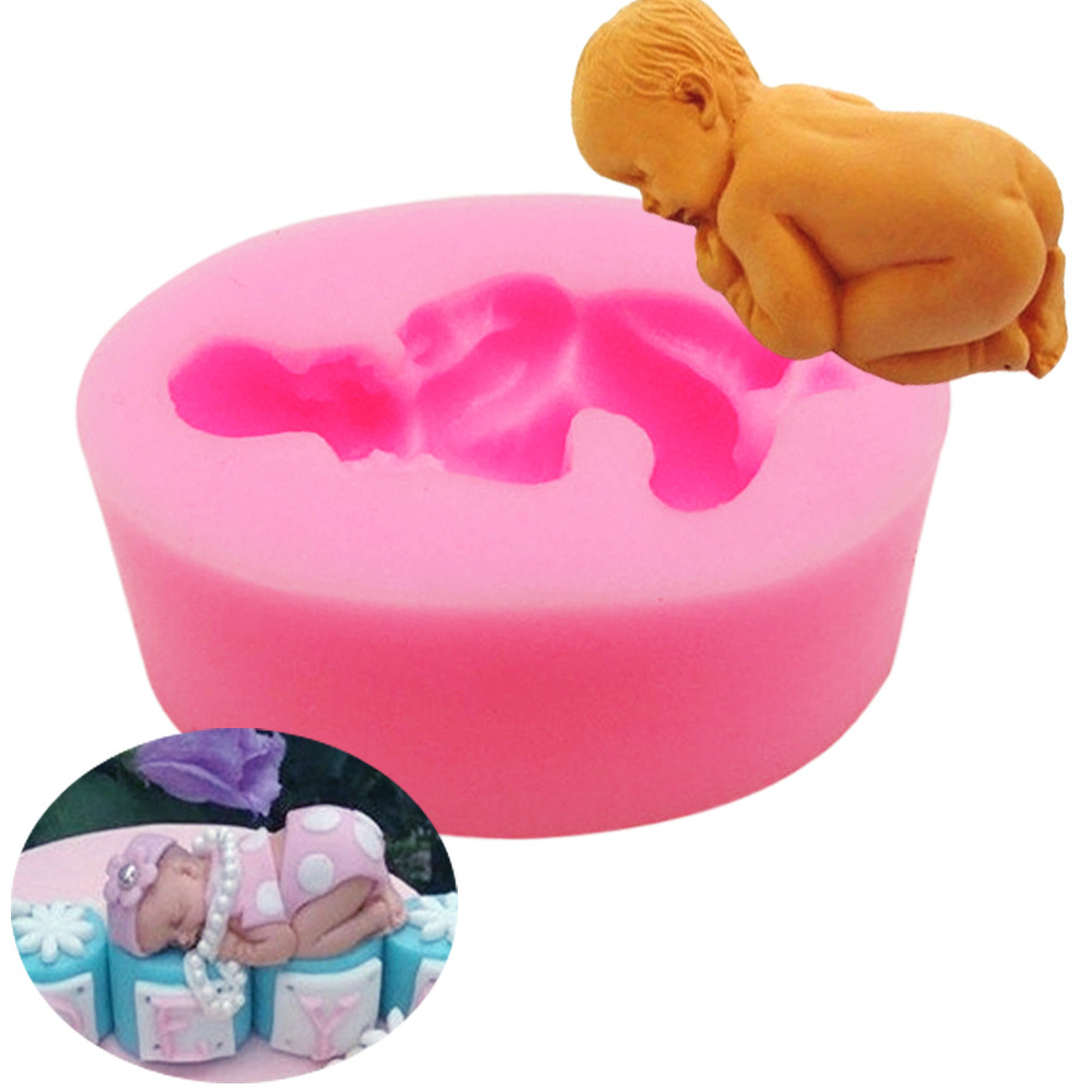 1pc Baby Foot Silicone Molds Fondant Cake Decorating Tools Silicone Soap Molds /&