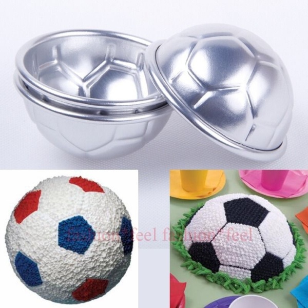 Football clearance cake mould