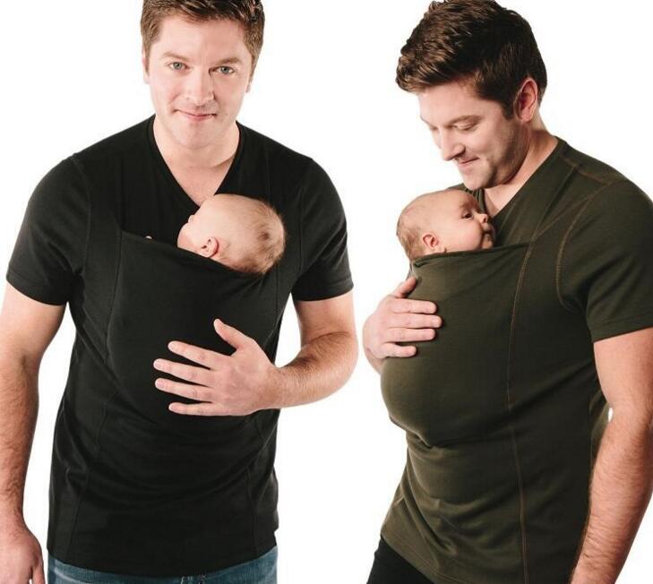 dad shirt baby carrier