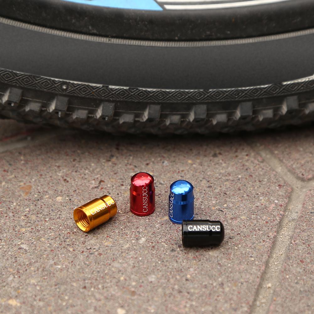 10pcs Aluminum Alloy Bike Bicycle Tyre Tire Schrader Valve Stem Caps