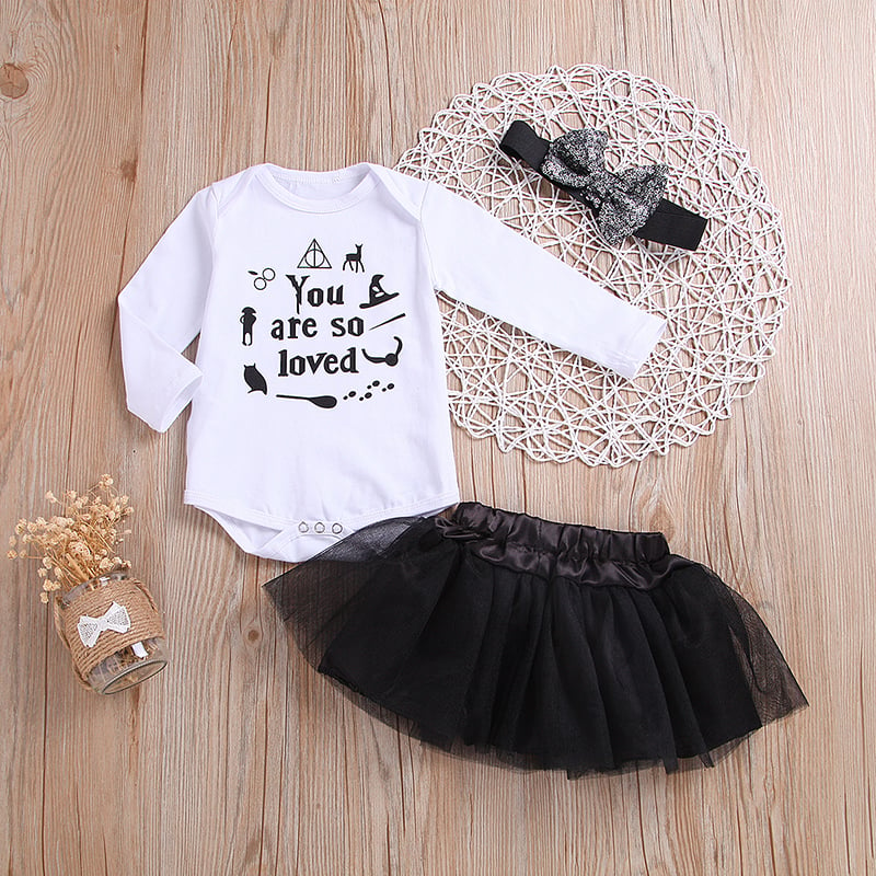 Onwijs Buy Infant Kid Baby Meisje Romper Bodysuit Tutu Kant Boog Outfits FB-33