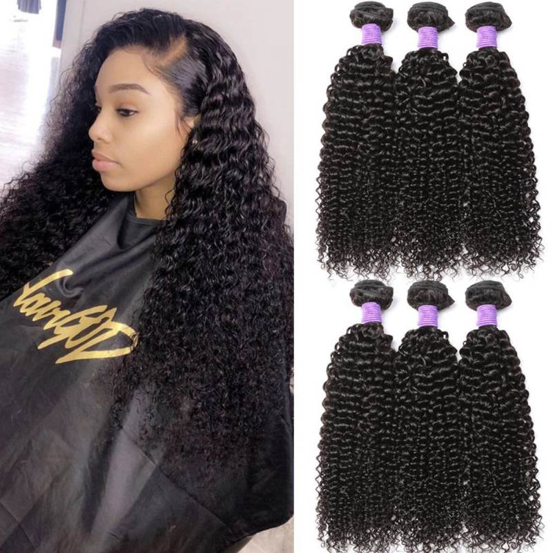 1 Bundle 8A Brazilian Natural Water Wave High temperature silk