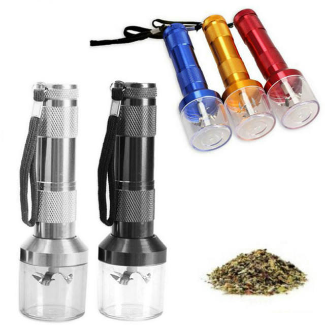 Tobacco Chopper Aluminum Handheld Chopper Electrical Grinder