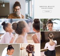 Buy 2019 Sale Hot 7 Packs Donut Bun Maker Hair Bun Making Styling