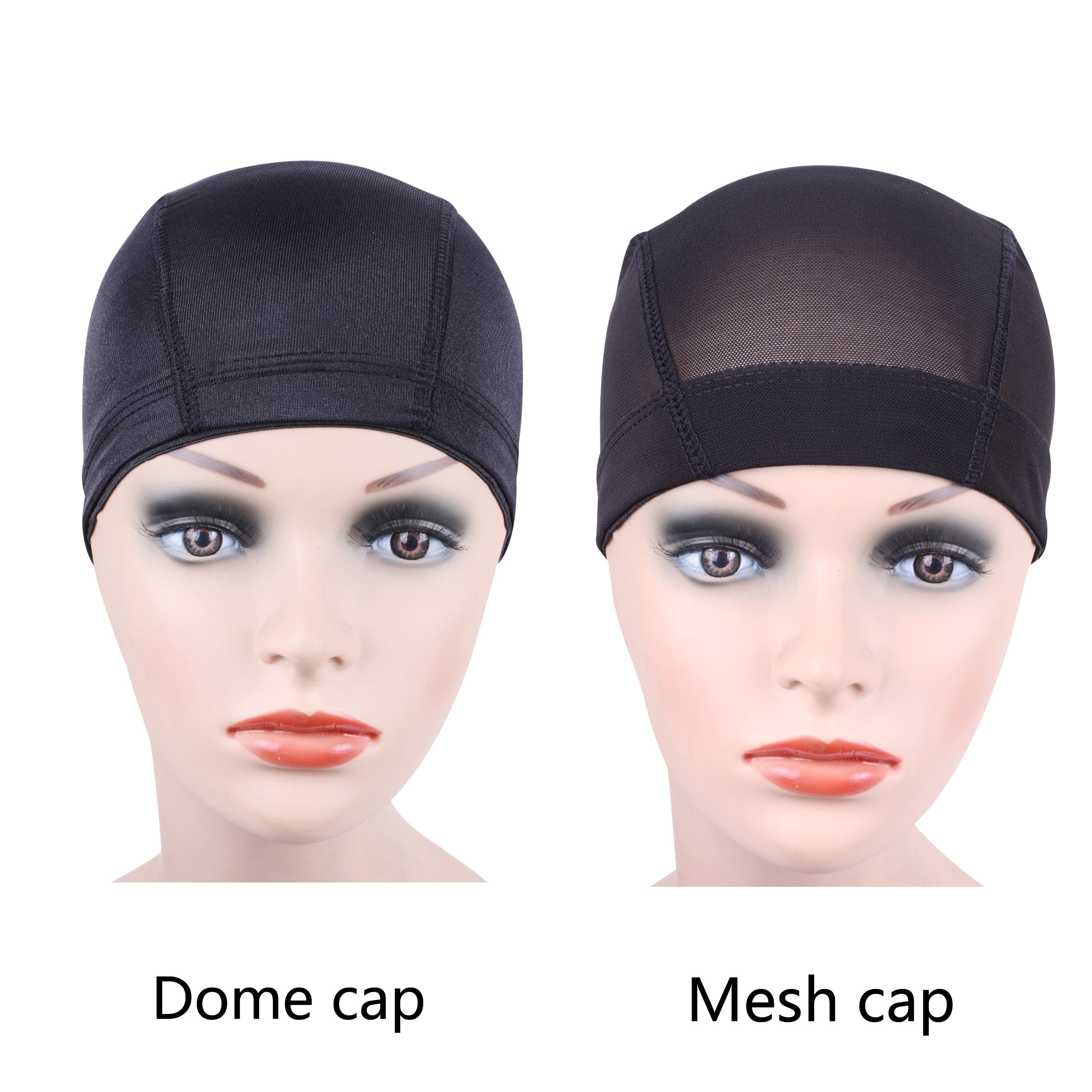 Buy 1 5 10 Pcs Glueless Hair Net Wig Cap For Making Wigs Spandex