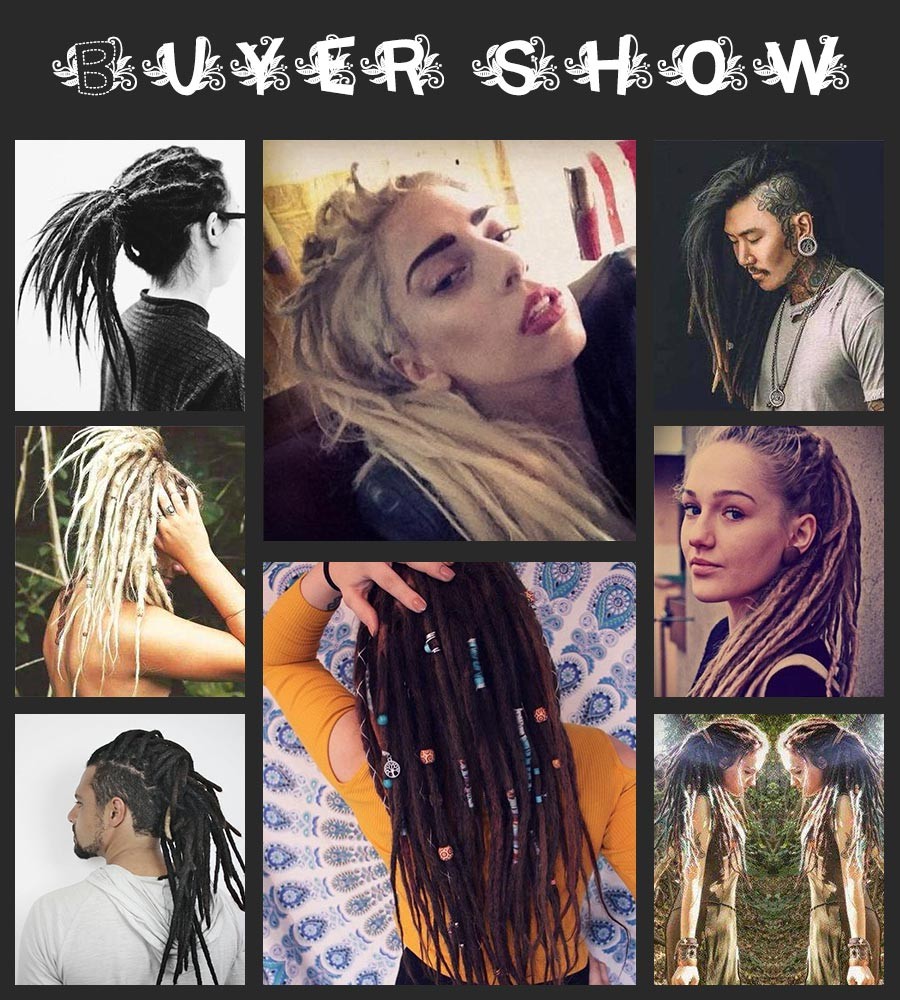 Buy Handmade Dreadlocks Hair Extensions Crochet Hair Kanekalon
