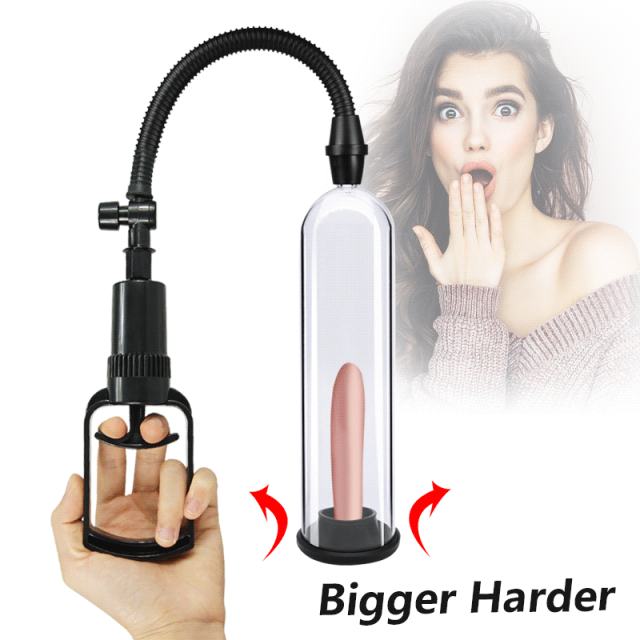 Manual Penis Enlarger Pump Penis Enhancement Extender Sex Toys for Men Male  Masturbation Penis Trainer Vacuum Pump Adult Sex Toy