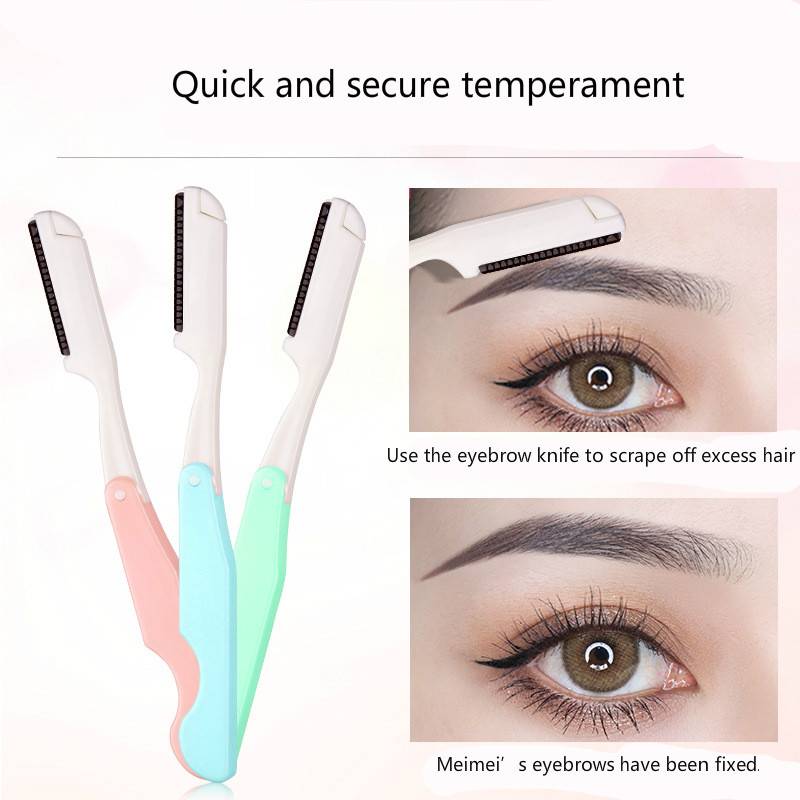 eyebrow trimming knife