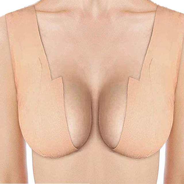 Hot Selling Body Invisible Bra Women Nipple Cover DIY Breast Lift Tape Push  Up Sticky Bra Lift Up Boob Tape Beige Black Bralette