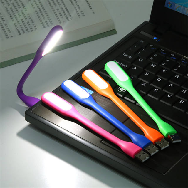 Mini Flexible USB LED Light Lamp Adjustable Portable Lamp for Power Bank PC  Laptop Notebook Computer USB Device
