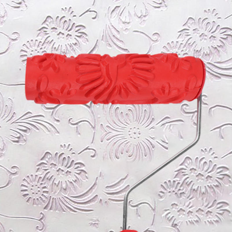 Paint Roller Decorative Pattern Embossed Texture Wall Decorating Painting  Tools